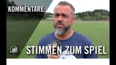 Die Stimmen zum Spiel | TSV Steinbach Haiger – Bonner SC (Testspiel)