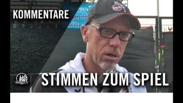 Die Stimmen zum Spiel | TSV Steinbach – 1. FC Köln (Testspiel)