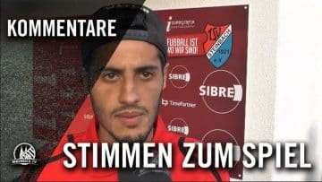 Die Stimmen zum Spiel (TSV Steinbach – SC Fortuna Köln, Testspiel)