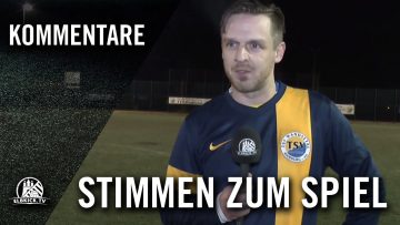 Die Stimmen zum Spiel (TSV Wandsetal II – Bramfelder SV II, Kreisliga 5) | ELBKICK.TV