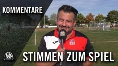 Die Stimmen zum Spiel | Türk Gücü Friedberg – FC Eddersheim | MAINKICK.TV