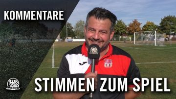 Die Stimmen zum Spiel | Türk Gücü Friedberg – FC Eddersheim | MAINKICK.TV