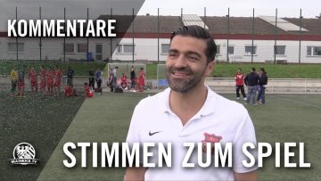 Die Stimmen zum Spiel (Türk Gücu Friedberg – FC Bayern Alzenau, Testspiel)