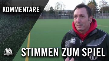 Die Stimmen zum Spiel (Türkischer SV Bad Nauheim – 1. Hanauer FC, Testspiel) | MAINKICK.TV