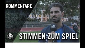 Die Stimmen zum Spiel | Türkiyemspor – Berlin Hilalspor (1. Spieltag, Berlin-Liga)