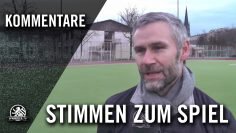 Die Stimmen zum Spiel (Türkiyemspor Berlin ll – SC Lankwitz, Kreisliga B, Staffel 2) | SPREEKICK.TV