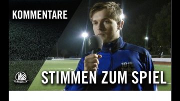 Die Stimmen zum Spiel | TuRa Harksheide – SV Halstenbek-Rellingen (8. Spieltag, Landesliga Hammonia)