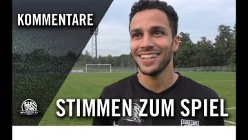 Die Stimmen zum Spiel | Tura Niederhöchststadt – SG 01 Höchst (8. Spieltag, Gruppenliga Wiesbaden)