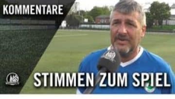 Die Stimmen zum Spiel | TuS BW Königsdorf – SV Türkspor Bergheim (24. Spieltag, Kreisliga A)