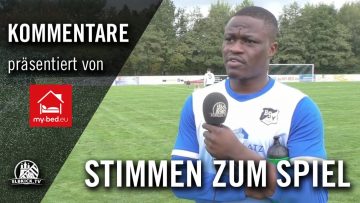 Die Stimmen zum Spiel | TuS Dassendorf – Bramfelder SV | Präsentiert von MY-BED.eu