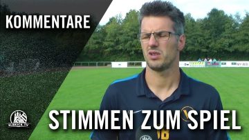 Die Stimmen zum Spiel (TuS Dassendorf – SC Victoria Hamburg, Oberliga Hamburg) | ELBKICK.TV
