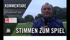 Die Stimmen zum Spiel | TuS Dassendorf – FC Eintracht Norderstedt | Präsentiert von MY-BED.eu