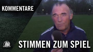 Die Stimmen zum Spiel (TuS Dassendorf – SV Curslack-Neuengamme, Oberliga Hamburg) | ELBKICK.TV