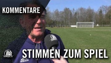 Die Stimmen zum Spiel (TuS Dassendorf – Buxtehuder SV, Oberliga Hamburg) | ELBKICK.TV