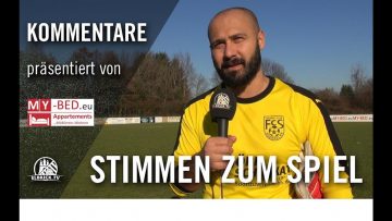 Die Stimmen zum Spiel | TuS Dassendorf – FC Su?derelbe (23. Spieltag, Oberliga Hamburg)