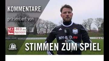 Die Stimmen zum Spiel | TuS Dassendorf – TSV Buchholz (19. Splt., OL) | Pra?sentiert von MY-BED.eu