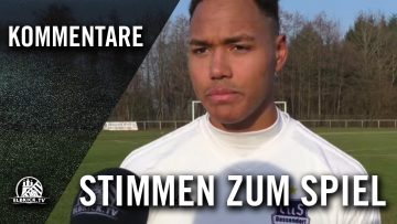 Die Stimmen zum Spiel (TuS Dassendorf – SV Lurup, Oberliga Hamburg) | ELBKICK.TV