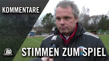 Die Stimmen zum Spiel (TuS Dassendorf – VfL Pinneberg, Oberliga Hamburg) | ELBKICK.TV