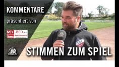 Die Stimmen zum Spiel | TuS Dassendorf – TSV Sasel (3. Spieltag, Oberliga Hamburg)