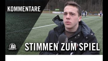 Die Stimmen zum Spiel | TuS Dassendorf – FC St. Pauli II (Testspiel) | Präsentiert von MY-BED.eu