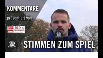 Die Stimmen zum Spiel | TuS Dassendorf – SV Curslack-Neuengamme (Oberliga Hamburg)