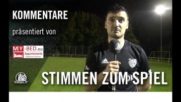 Die Stimmen zum Spiel | TuS Dassendorf – FC Teutonia 05 (9. Spieltag) | Pra?sentiert von MY-BED.eu