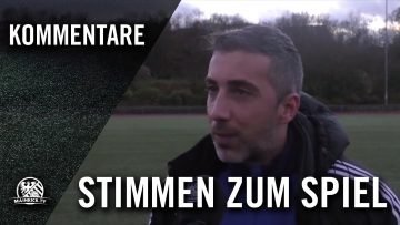 Die Stimmen zum Spiel (TuS Dotzheim – SV 1912 Mainz- Kostheim, Kreisliga A, Wiesbaden)