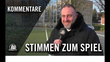 Die Stimmen zum Spiel | TuS Germania Schnelsen U15 – SC Vorwärts-Wacker Billstedt U15 (C-Oberliga)