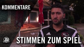 Die Stimmen zum Spiel (TuS Hannibal – FC Roj, Bezirksliga Westfalen, Staffel 8) | RUHRKICK.TV