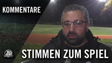 Die Stimmen zum Spiel | TuS Holzen-Sommerberg U19 – FSV Werdohl U19 (8. Spieltag, Bezirksliga St. 4)