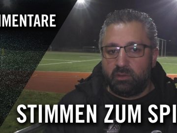 Die Stimmen zum Spiel | TuS Holzen-Sommerberg U19 – FSV Werdohl U19 (8. Spieltag, Bezirksliga St. 4)