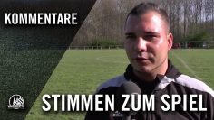 Die Stimmen zum Spiel (TuS Langel – VfL Rheingold Poll II, Kreisliga C, Staffel 4) | RHEINKICK.TV