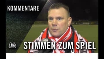 Die Stimmen zum Spiel | TuS Marialinden – Fortuna Köln (Achtelfinale, Mittelrheinpokal)
