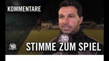 Die Stimmen zum Spiel | TuS Medenbach – 1. FSV Schierstein 08 (Achtelfinale, Kreispokal Wiesbaden)