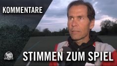 Die Stimmen zum Spiel (TuS Medenbach – Spvgg Sonnenberg, U17 Kreisliga, Kreis Wiesbaden)|MAINKICK.TV