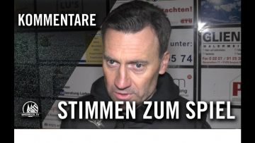 Die Stimmen zum Spiel | TV Herkenrath 09 – Bonner SC (1. Runde, Mittelrheinpokal)