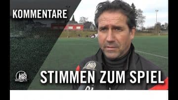 Die Stimmen zum Spiel | TV Herkenrath – FC BW Friesdorf (20. Spieltag, Mittelrheinliga)