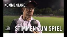 Die Stimmen zum Spiel | TV Herkenrath 09 – 1. FC Köln (Testspiel)