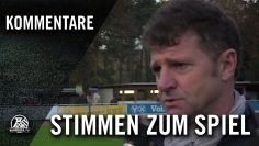 Die Stimmen zum Spiel (TV Jahn Hiesfeld – Ratingen 04/19, Oberliga Niederrhein) | RUHRKICK.TV