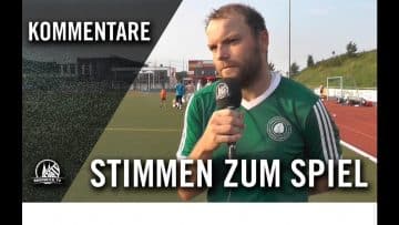 Die Stimmen zum Spiel | TV Rodenkirchen – Lindenthal-Hohenlind IV (1. Spieltag, Kreisliga C 1)