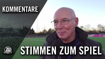 Die Stimmen zum Spiel (TVD Velbert – ASV Wuppertal, Bezirksliga Niederrhein, Gruppe 1) | RUHRKICK.TV