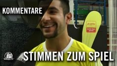 Die Stimmen zum Spiel (U19 A-Junioren, Finale, DERPART-Pokal 2016) | ELBKICK.TV