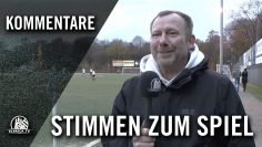 Die Stimmen zum Spiel (UH-Adler- Kummerfelder SV U19 A-Junioren, Landesliga) | ELBKICK.TV