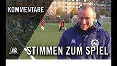 Die Stimmen zum Spiel | USC Paloma U19 – TSV Sasel U19 (9. Spieltag, A-Oberliga)