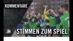 Die Stimmen zum Spiel | USC Paloma III – SV UH-Adler II (18. Spieltag, Kreisliga 5)