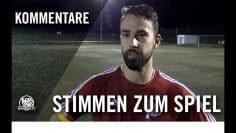 Die Stimmen zum Spiel | Usinger TSG – Viktoria Nidda (4. Spieltag, Verbandsliga Süd)