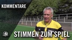 Die Stimmen zum Spiel (VfB Concordia Britz – DJK SW Neukölln, U19 A-Junioren, Landesliga 2)