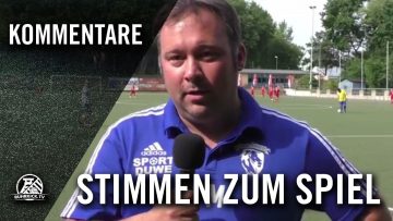 Die Stimmen zum Spiel (VfB Essen-Nord – TuSEM Essen, Kreisliga A, Kreis Essen Nord) | RUHRKICK.TV