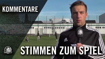 Die Stimmen zum Spiel (VfB Fortuna Biesdorf – DJK SW Neukölln, Landesliga, Staffel 1) | SPREEKICK.TV