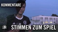 Die Stimmen zum Spiel (VFB Fortuna Biesdorf II – FV Rot-Weiss Hellersdorf 90, Testspiel)